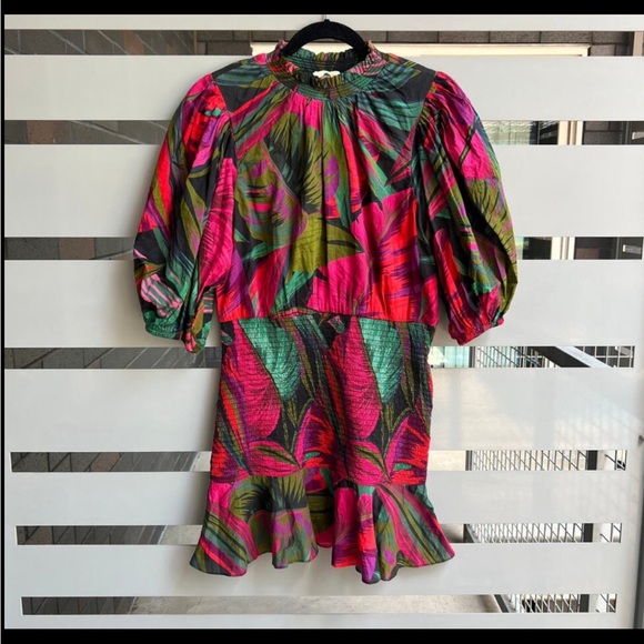 FARM Rio Multicolor Mini Dress - Picture 3 of 6